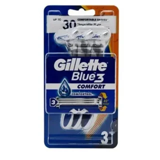 خود تراش ژیلت مدلBlue 3 بسته سه عددی
