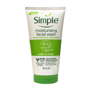 ژل شستشوی صورت سیمپل مدل Moisturizing