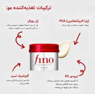 ترکیبات ماسک فینو اورجینال