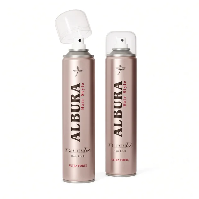 اسپری چسب مو آلبورا مدل Ultra Forte